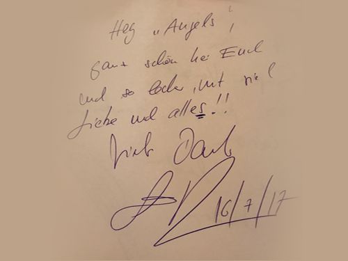 Gästebuch Laith Al Deen zu Gast im Landgasthaus zum Engel