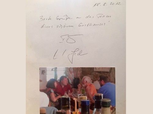Gästebuch Kurt Beck zu Gast im Landgasthaus zum Engel