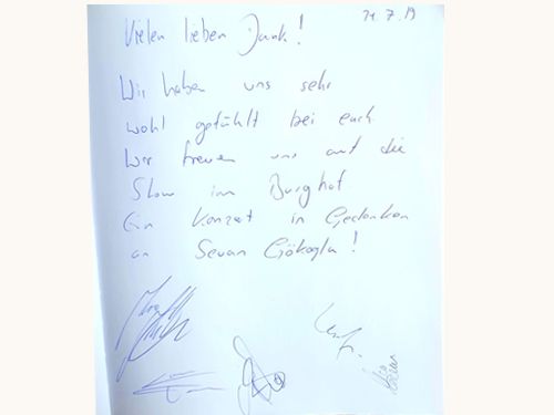 Sevan Gökoglu zu Gast im Landgasthaus zum Engel